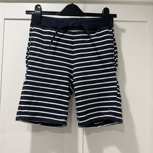 Name It Striped Navy & White Drawstring Shorts